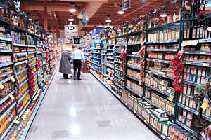 food aisle