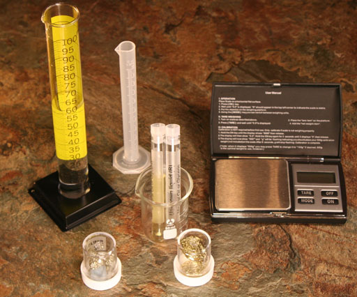 Items used for density experiment