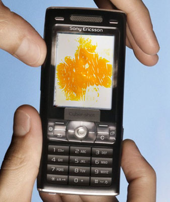 camera phone with dye sub photo