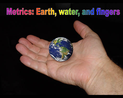 Earth in hand