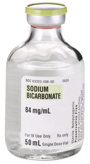 bicarbonate injection