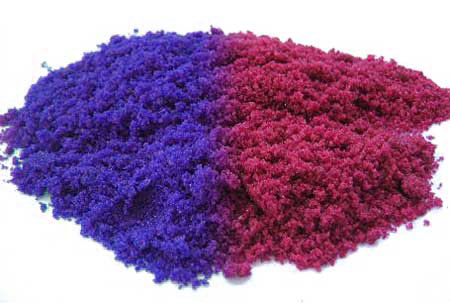 cobalt chloride red and blue
