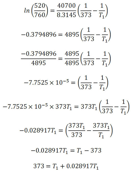 Temperature calculation series