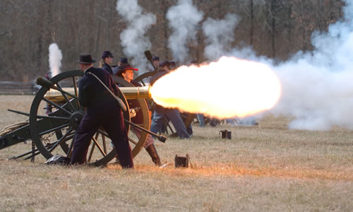 cannon fire